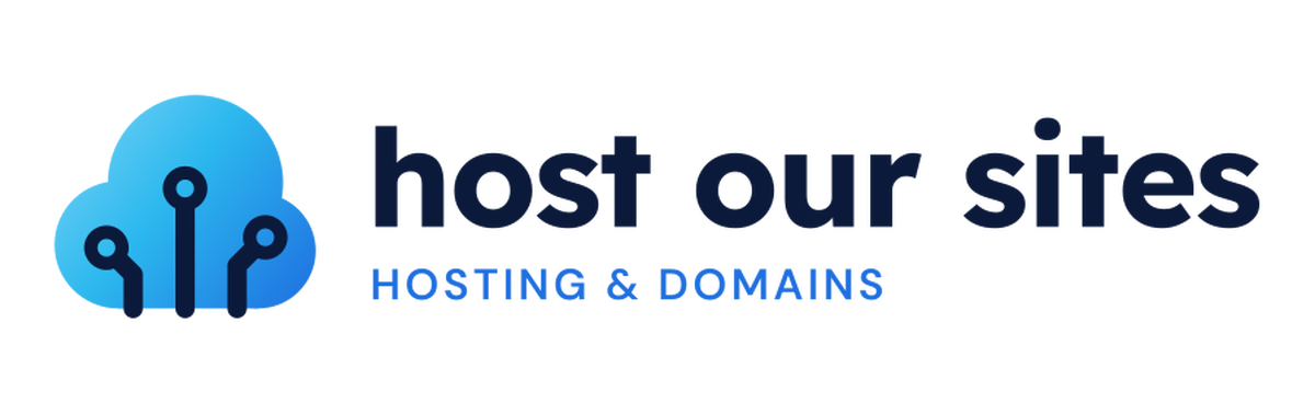 Host Our Sites Logo Horizontal On Light
