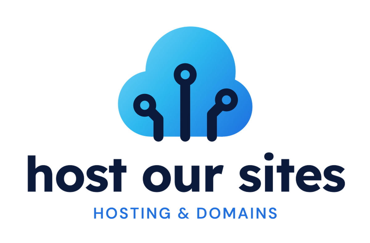 Host Our Sites Logo Stacked On Light